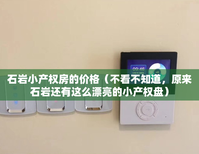 石岩小产权房的价格（不看不知道，原来石岩还有这么漂亮的小产权盘）