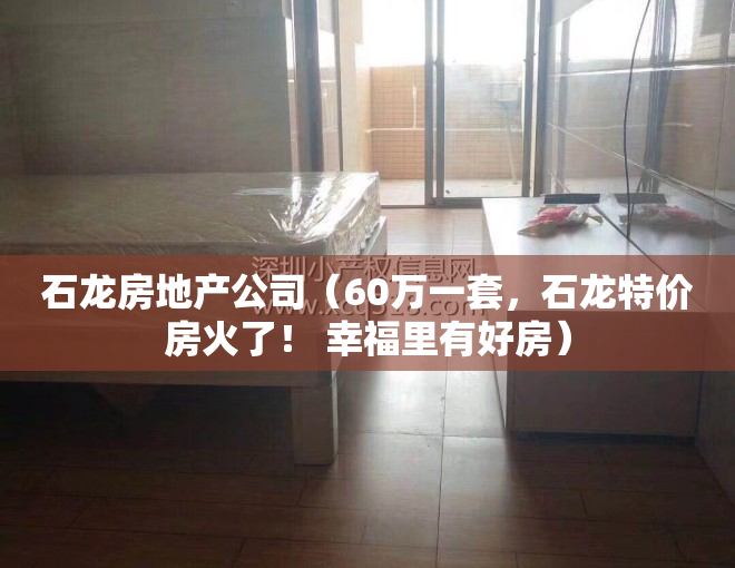 石龙房地产公司（60万一套，石龙特价房火了！ 幸福里有好房）