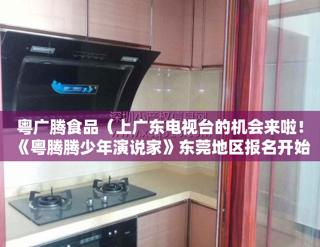粤广腾食品（上广东电视台的机会来啦！《粤腾腾少年演说家》东莞地区报名开始）