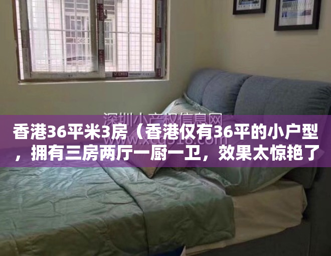 香港36平米3房（香港仅有36平的小户型，拥有三房两厅一厨一卫，效果太惊艳了！）