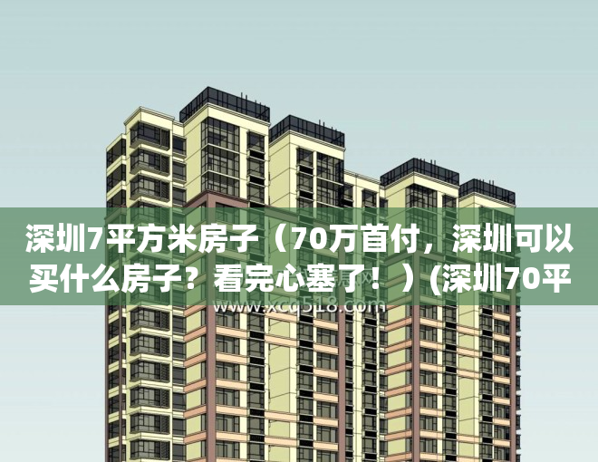深圳7平方米房子（70万首付，深圳可以买什么房子？看完心塞了！）(深圳70平米房子首付多少钱)