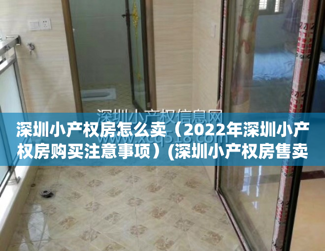 深圳小产权房怎么卖（2022年深圳小产权房购买注意事项）(深圳小产权房售卖)
