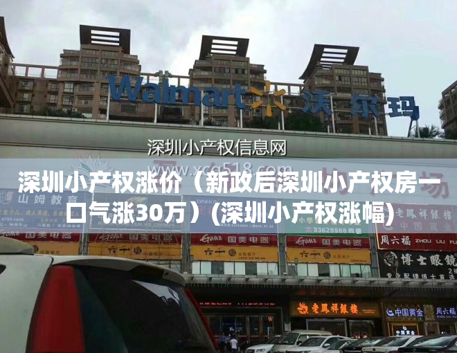 深圳小产权涨价（新政后深圳小产权房一口气涨30万）(深圳小产权涨幅)