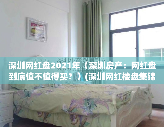 深圳网红盘2021年（深圳房产：网红盘到底值不值得买？）(深圳网红楼盘集锦)
