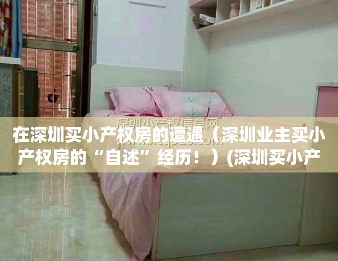 在深圳买小产权房的遭遇（深圳业主买小产权房的“自述”经历！）(深圳买小产权可靠吗)