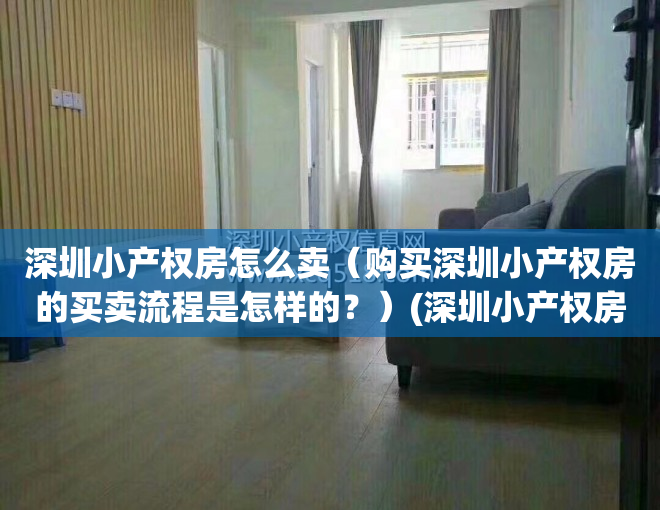 深圳小产权房怎么卖（购买深圳小产权房的买卖流程是怎样的？）(深圳小产权房买卖怎么样才能合法)