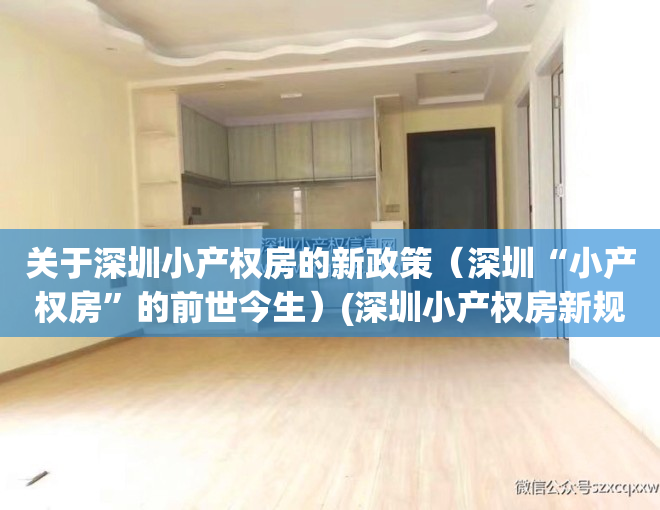 关于深圳小产权房的新政策（深圳“小产权房”的前世今生）(深圳小产权房新规)