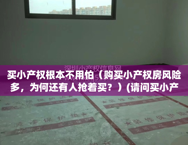 买小产权根本不用怕（购买小产权房风险多，为何还有人抢着买？）(请问买小产权的房子有什么问题吗?)